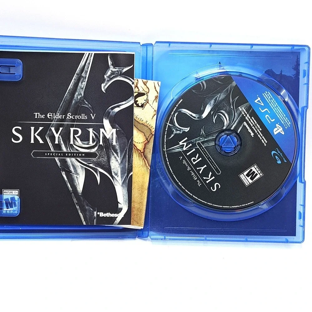 Skyrim Special Edition PS4 The Elder Scrolls V Open World RPG Game Complete